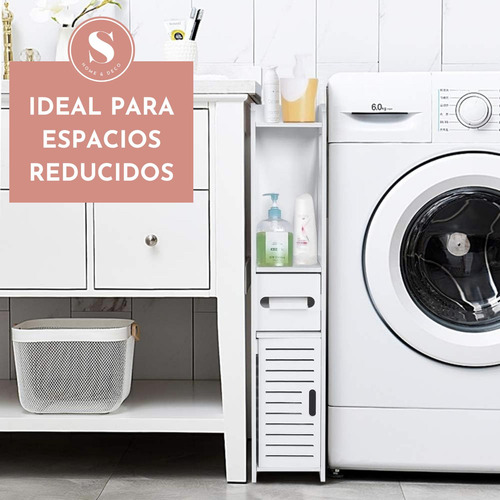 Mueble Baño Organizador Blanco