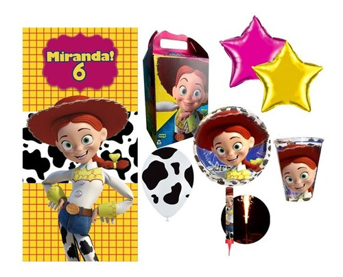 Jessie Jessy Toy Story Kit 20 Niños Vasos Platos Dulceros