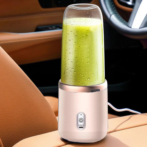 Hh Mini Exprimidor De Frutas Eléctrico Con Licuadora De
