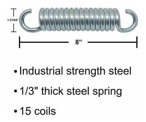 Porch Swing Hanging Kit Indoor Outdoor Up To 1400 Lbs 2 8 