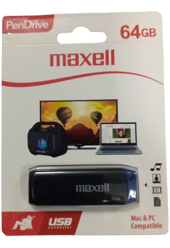 Pen Drive Maxell Usb 64gb