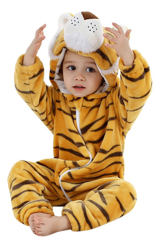 Disfraz De Tigre Tiger, Talla A, Para Niños