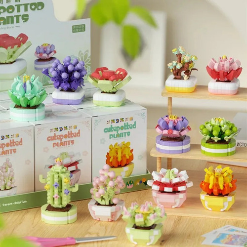 Planta En Maceta Daisy, 189 Unidades, Compatible Con Lego Fl
