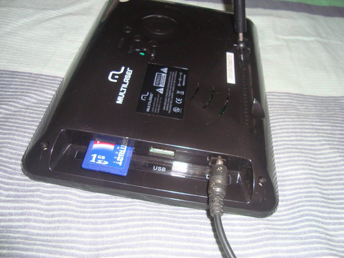 Porta Retrato Digital Multilaser Usado 7p Res 480x234 Usb,sd