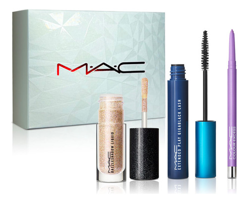 Set Maquillaje De Ojos Mac Commitment Brights