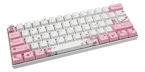 Teclado Mecánico Zmx Cherry Blossom 61, Rgb Dual-mode,