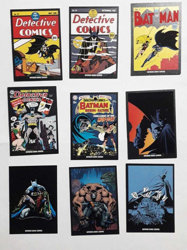 Semi Coleccion 30 Tarjetas De Batman 80 Aniversario Panini 