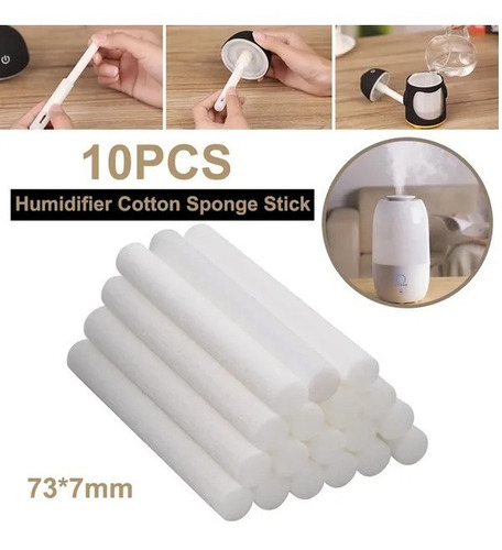 Imagen 2 de 8 de Filtro De Humidificador Difusor De Aroma 10 Unids