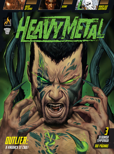 Heavy Metal 2º temporada - Episódio 3, de Mills, Pat. Editorial Edições Mythos Eireli, capa mole em português, 2019