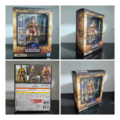 Bring Arts Final Fantasy Tactics 3 Pack Ramza Delita Agrias
