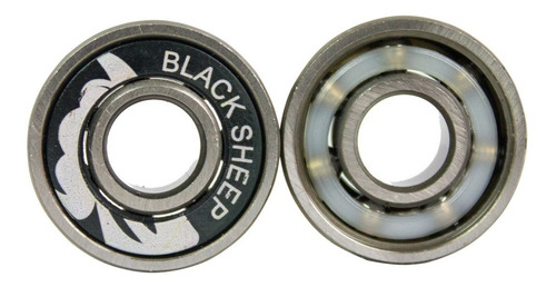 Imagem 6 de 8 de Rodinha Skate Bs E Rolamento Black Sheep Red Importado