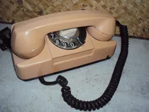 Comprar Telefone De Mesa Rosa u002F Analogico Retangular Antigo .tijolo