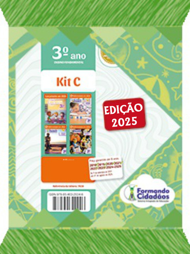 Kit A 3o Ano Kit B 3oano E Kit C 3oano - Formando Cidadãos