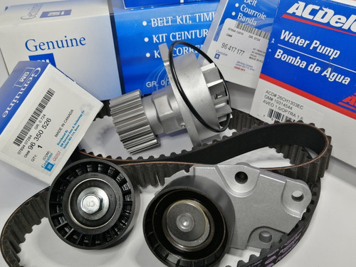 Kit Distribucion Con Bomba Aveo 1.4 - 1.6 Optra 1.4 - 1.6