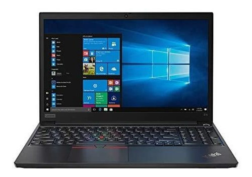 Laptop De Negocios Lenovo Thinkpad E15 15.6  I5 8gb 256gb Wi Color Negro