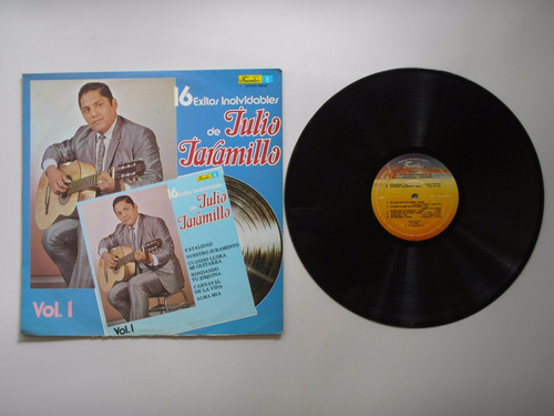 Lp Vinilo Julio Jaramillo 16 Exitos Inolvidables Colomb 1990