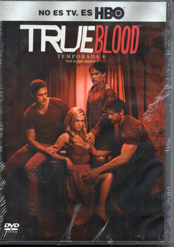 True Blood 4 Cuarta Temporad Dvd Sin Abrir& Bluray Como Nuev