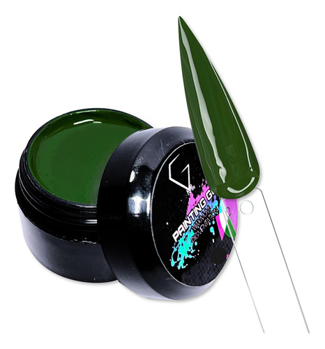 Painting Gel Maxima Pigmentation 5 Gr. No. 12 Verde Militar