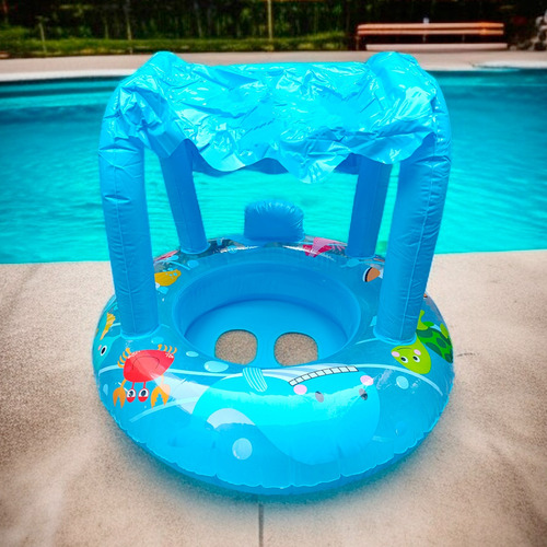 Flotadores Infantiles Con Protección Solar-techo