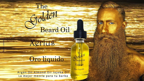 Aceite Para Barba Xerius Golden 30 Ml Del Mejor Aceite!!