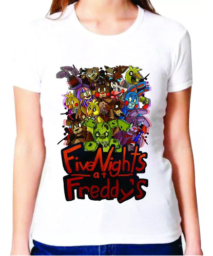 Polo Five Nights At Freddy's Sublimado Vend. G