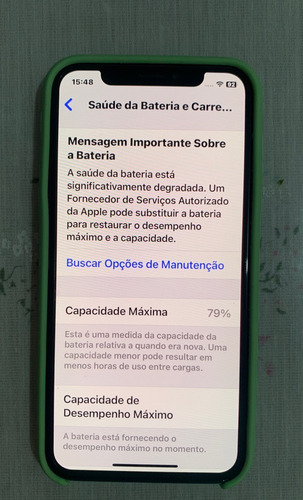 Apple Iphone Xs 256gb Face Id E True Tone Funcionando 100% Branco (Usado)