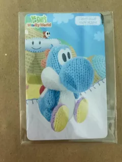 Amiibo Light Blue Yarn Yoshi - Pronta Entrega