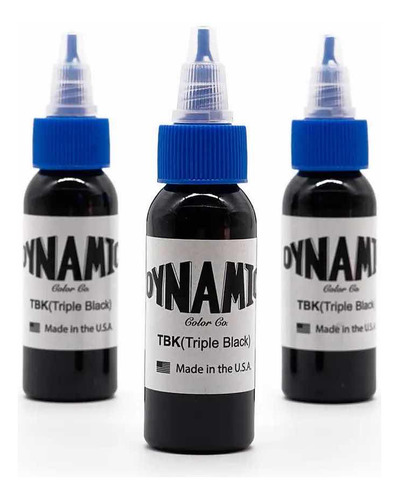 Dynamic Triple Black 1 Oz Tattoo Tatuajes