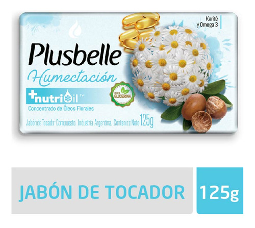 Pack X 36 Unid. Jabon Tocador  Humectacion 125 Gr Plusbelle