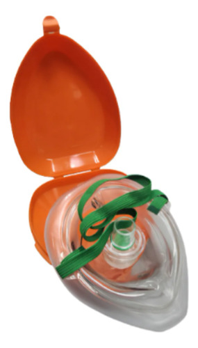 Máscara Pocket Rcp Cpr Bomberos Guardavidas Emergencia Boca