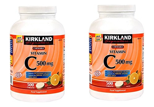 Kirkland Signature Vitamina C W/rose Hips 500 6le6b