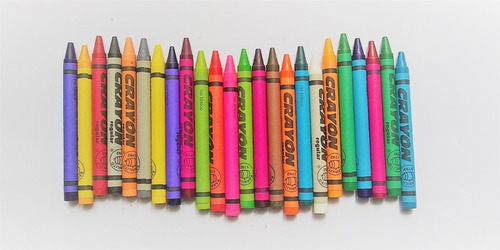Crayon Regular Con 24 Colores