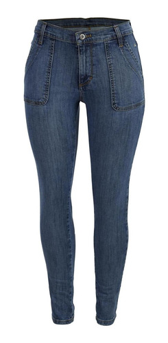 Jeans Casual Lee Skinny Fit De Mujer S41