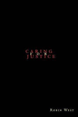 Libro Caring For Justice - Robin West