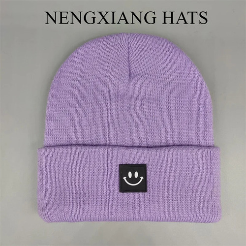 Gorro De Punto De Lana Cálido Para Invierno, Color Café, Tal
