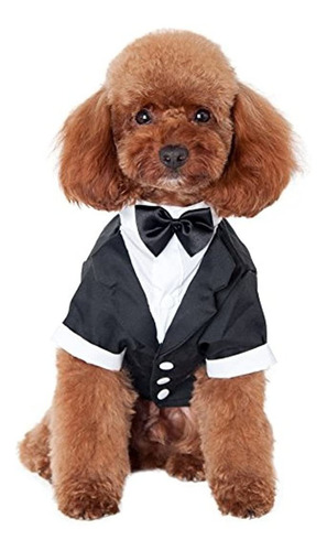 Kuoser Dog Shirt Puppy Pet Small Dog Clothes, Elegante Traje
