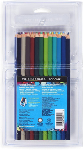 Imagen 3 de 6 de Lapices Prismacolor Scholar 24 Colores Importados