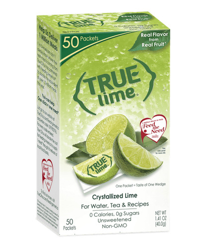 True Lime Limon Original En Polvo 50 Sobrecitos