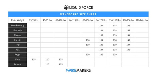 Liquid Force Tabla De Wakeboard Fury 115 Kids