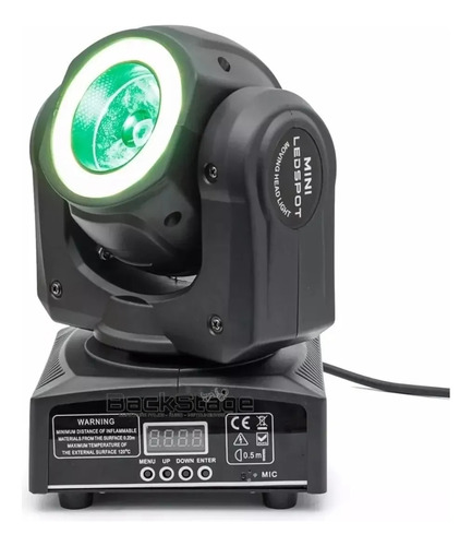 6 Mini Moving Farol Beam 60w 2in1 Effect Beam Dj + Mesa Dmx