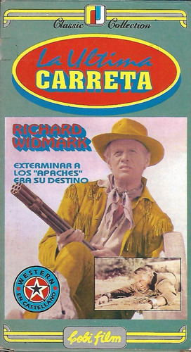 La Ultima Carreta Vhs The Last Wagon Western Español Latino