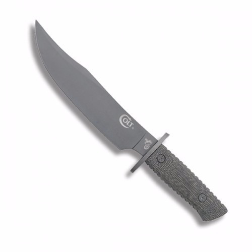 Faca Tatica Sobrevivencia Bowie Colt Ct1t Cabo Em Micarta