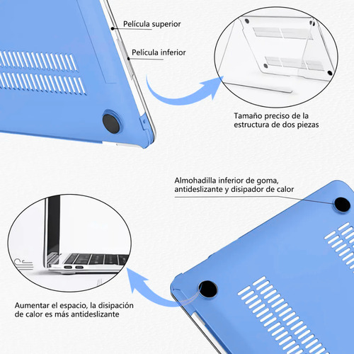 Funda Carcasa Para Macbook Air 13 A1932 / A2179 / A2337 M1