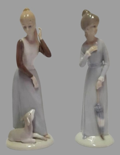 Figuras De Porcelana Valenciana - Brillante - Coleccion