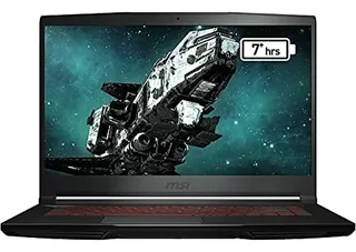 Laptop Msi Gf63 Thin Gaming 15 , 15.6 Fhd Ips Display, 10th