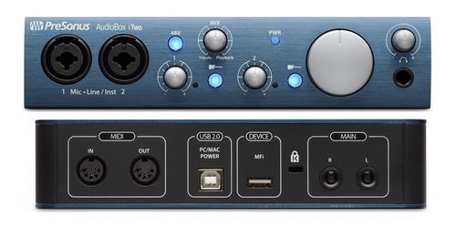 Interface De Audio Presonus Audio Box I Two