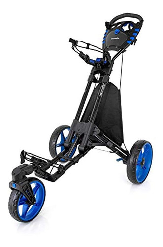 Carrito De Golf Manual De 3 Ruedas Plegable