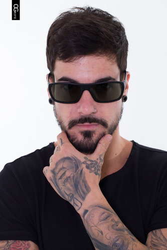 Oculos Ogrife Solar Masculino Og 2118-c Polarizado Original