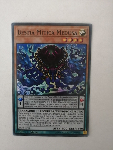 Bestia Mítica Medusa Yu-gi-oh! 