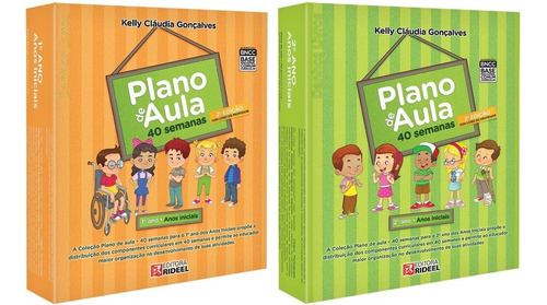 Coleções Plano De Aula 40 Semanas - 1º E 2º Ano Fundamental